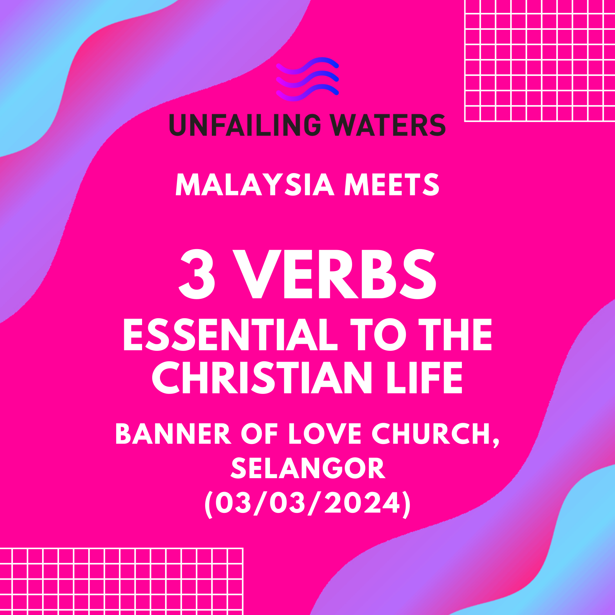 3 Verbs Essential for the Christian life - Malaysia Meets (Zoom) episode artwork