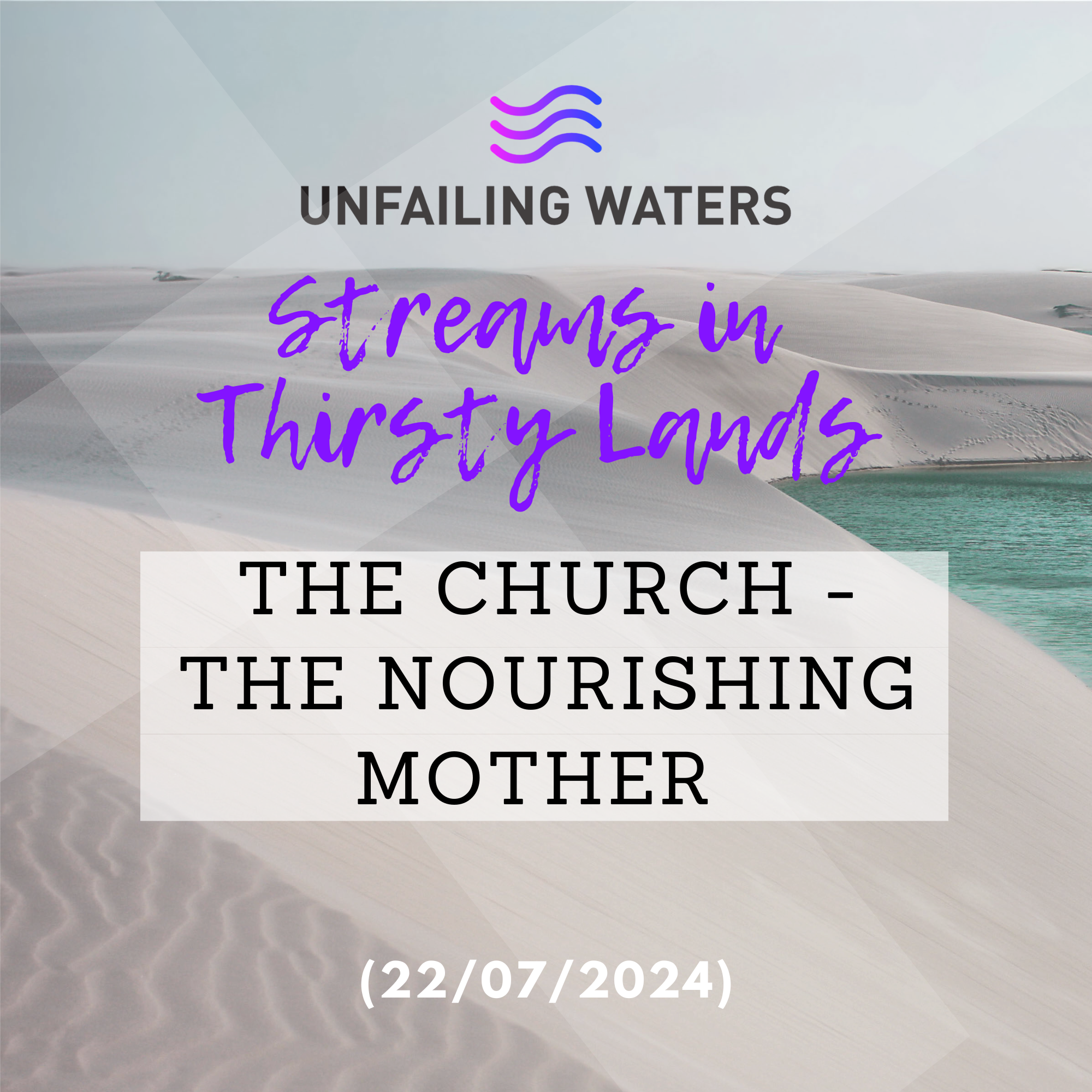 The Church - The Nourishing Mother - Streams in Thirsty Lands The Church - The Nourishing Mother - Streams in Thirsty Lands