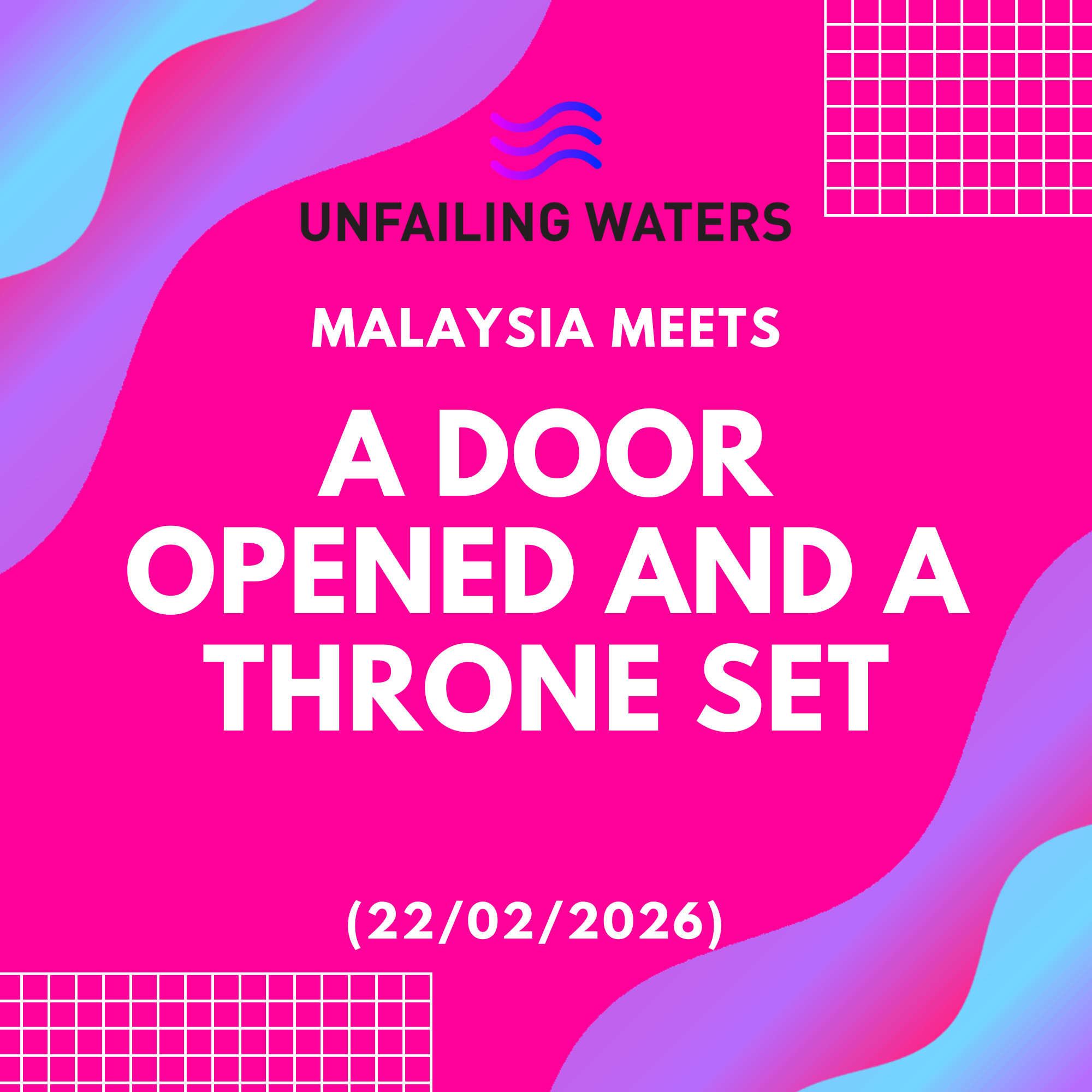 A Door Opened and A Throne Set  - Malaysia Meets (Zoom) episode artwork